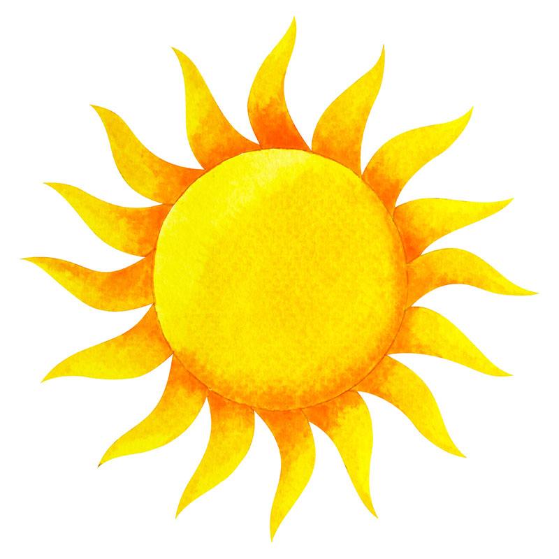 The sun